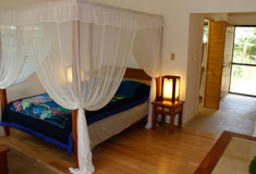 View of the guest room at Bayside Palau Bed & Breakfast
