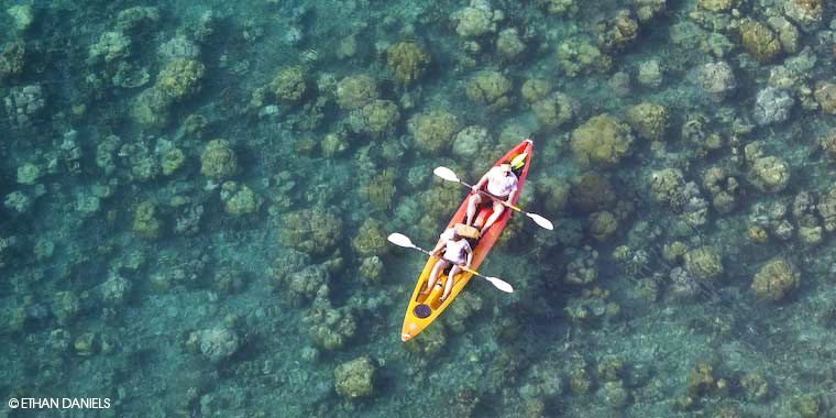 Bayside Palau B&B: While staying at the inn, guests are welcomed to launch a kayak (or paddleboard) from our dock to explore the abundant reefs in Nikko Bay